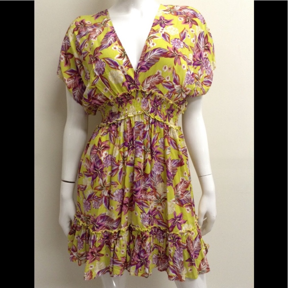 NWT printed MIDI dress